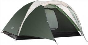 img 4 attached to 3-4 Person 3-Season Lightweight Camping/Traveling Tent - SEMOO Double Layer With Carry Bag