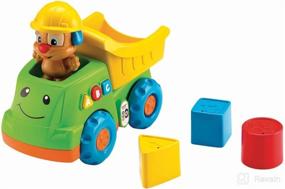 img 4 attached to Fisher-Price Laugh and Learn Puppy Dump Truck