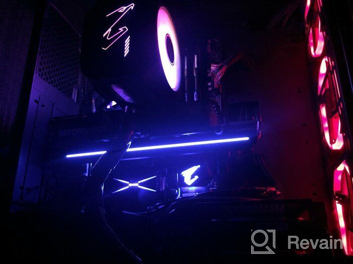 img 2 attached to 🌬️ GIGABYTE Aorus ATC800 RGB 120mm CPU Cooler: Optimal Cooling Performance with Vibrant RGB Illumination review by Nguyn Th Bnh (Nht Ph ᠌