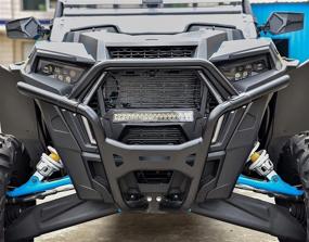 img 3 attached to 🔧 SAUTVS Heavy Duty RZR XP Front Bumper: Low Profile Brush Guard for Polaris RZR XP 1000 / XP 4 1000 Sport Turbo 2019-2022