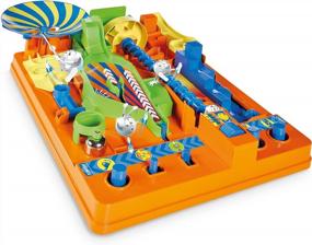 img 4 attached to Timed Marble Maze Game For Kids: TOMY Screwball Scramble 2 – Cooperative Family Board Game For Game Night – Recommended For Ages 5+