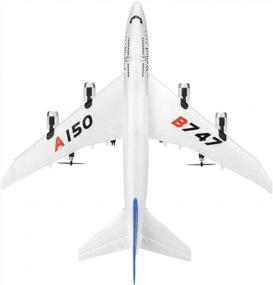 img 1 attached to EPP Material RC Airplane Glider Sailplane Aircraft - BLACKOBE A150-B747 3CH 2.4G ERTF With 18.9 Inch Wingspan - Perfect Gift For Beginners, Kids, Adults, And Expert RC Plane Enthusiasts