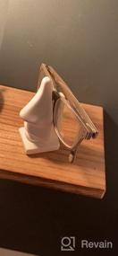 img 6 attached to Stay Organized And Stylish: Torre & Tagus 900843 White Leon Nose Eyeglass Holder