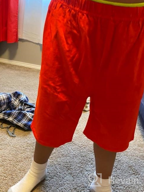 img 1 attached to 🩳 UNACOO Unisex 2 Pack Cotton Shorts: Premium Boys' Clothing for Comfort and Style review by Patrick Brinson