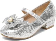 👸 dream pairs kfl218 wedding princess girls' flat shoes logo