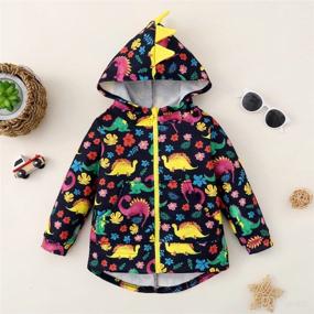 img 1 attached to 👶 FANTANGPAI Baby Boy Girl Clothes: Toddler Dinosaur Hoodie Sweatshirt with Full Zip