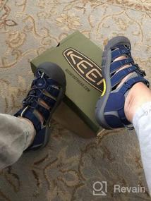 img 7 attached to KEEN Детские сандалии Ньютон H2 с закрытым носком для спорта, 👟 черные - унисекс, размер 4 US для малышей: Лучшие для активных игр