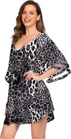 img 2 attached to Stylish Ekouaer Womens Swimwear Beachwear Coverups: 👙 The Perfect Women's Clothing for Swimsuits & Cover Ups