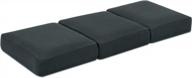 womaco эластичные чехлы на диванные подушки - 3 упаковки жаккардовых чехлов для стула, двухместного дивана и 3-местного дивана - темно-серый защитный чехол для мебели логотип