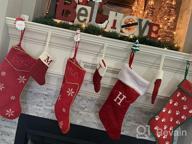 img 1 attached to Get Festive With Shareconn'S Adjustable Non-Slip Christmas Stocking Holders - Perfect For Your Mantle, Fireplace And Staircases! review by Ali Lariosa