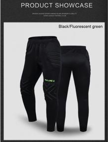 img 3 attached to Protective KELME Youth Soccer Goalie Pants For Improved Performance And Comfort