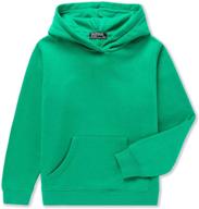 dotdog brushed pullover sweatshirt for boys - fashion hoodies & sweatshirts, classic clothing logo