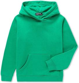 img 4 attached to DOTDOG Brushed Pullover Sweatshirt for Boys - Fashion Hoodies & Sweatshirts, Classic Clothing