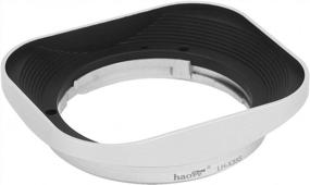 img 4 attached to Enhance Your Fujifilm Fuji Fujinon XF Lens With Haoge'S LH-X35S Metal Hood: Perfect For XF 35Mm F2 R WR, XF 23Mm F2 R WR, And XC 35Mm F2 XC35MmF2 Lens (Silver)