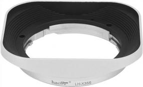 img 2 attached to Enhance Your Fujifilm Fuji Fujinon XF Lens With Haoge'S LH-X35S Metal Hood: Perfect For XF 35Mm F2 R WR, XF 23Mm F2 R WR, And XC 35Mm F2 XC35MmF2 Lens (Silver)