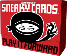 img 1 attached to Sneaky Cards 2 - Play It Forward от Gamewright - разноцветные, 5 дюймов