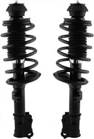 img 3 attached to Upgrade Your Ride With Front Complete Struts Coil Springs Assembly Replacement For Chevy Aveo Aveo5 And Pontiac G3 Wave