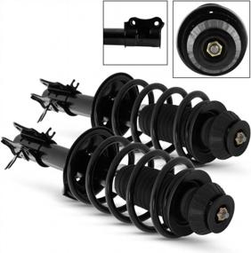 img 4 attached to Upgrade Your Ride With Front Complete Struts Coil Springs Assembly Replacement For Chevy Aveo Aveo5 And Pontiac G3 Wave