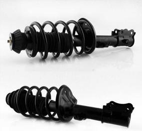 img 2 attached to Upgrade Your Ride With Front Complete Struts Coil Springs Assembly Replacement For Chevy Aveo Aveo5 And Pontiac G3 Wave