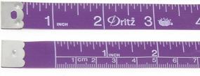 img 1 attached to Measure With Ease And Accuracy: Dritz 3011 Quilter'S Flip Tape Measure - 120 Inches