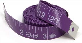 img 2 attached to Measure With Ease And Accuracy: Dritz 3011 Quilter'S Flip Tape Measure - 120 Inches