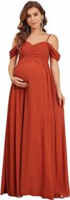 img 4 attached to Elegant Maternity Formal Dress For Special Occasions - Ever-Pretty Women'S 20809