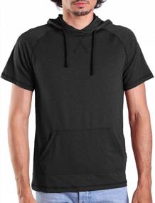 img 4 attached to Stylish And Functional Men'S Athletic Hoodies - Perfect For Workouts And Sports!
