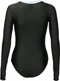 img 2 attached to Women'S Long Sleeve Tankini Swimsuit Sexy Bslingerie Swimwear