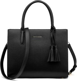 img 4 attached to BOSTANTEN Satchel Handbags Designer Crossbody Women's Handbags & Wallets : Satchels