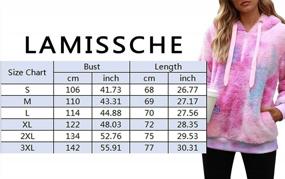 img 3 attached to Women'S Fuzzy Sherpa Hoodie With Zipper, Long Sleeves, And 2 Pockets - Winter Warm Pullover In Soft Fleece Fabric By LAMISSCHE