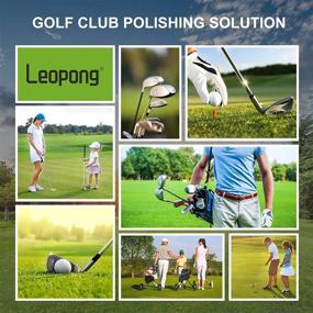 img 1 attached to Оживите свои клюшки для гольфа с помощью решения для полировки железа Leopong - незаменимое средство для очистки клюшек для гольфа для каждого игрока в гольф