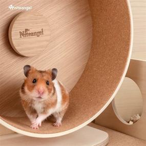 img 1 attached to Niteangel Replacement Cork Track for Wooden & Acrylic Hamster Exercise Wheels - Enhance Your Hamster's Running Experience!