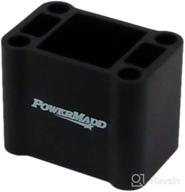 🔴 powermadd 45503 non-pivot riser block for arctic cat (up to 1999) and polaris - 2-inch, black логотип