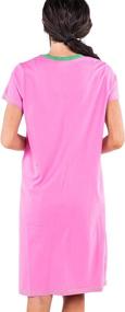 img 3 attached to 🌸 Flamingo Exhausted Lazy One Nightshirts for Women - Lingerie, Sleepwear & Lounge