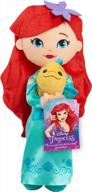 adorable disney princess ariel and flounder plush toys for ages 2 and up logo