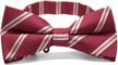 men's pre-tied adjustable band collar bow tie for formal occasions logo