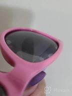 картинка 1 прикреплена к отзыву Kids Polarized Sunglasses UV Protection Flexible Rubber Shades With Strap For Boys Girls RBK004 - RIVBOS от Buddy Camaney