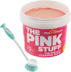 img 3 attached to 🧼 The Pink Stuff - The Ultimate All Purpose Cleaning Paste & Deep Clean Brush Combo (Cream And Brush)