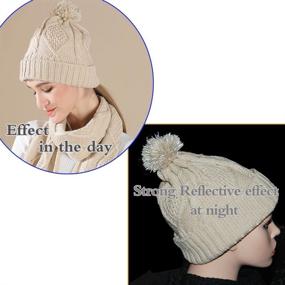 img 2 attached to Winter Accessories Set: Women's Glove, Scarf, Beanie for Cold Weather Girls