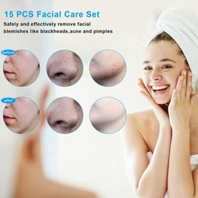img 2 attached to 2023 Latest 15 PCS Pimple Popper Tool Kit - Professional Sharp Stainless Skin Blemish Removal For Blackhead Remover & Acne Extractor