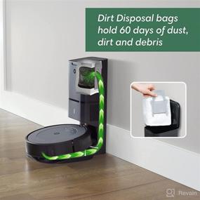 img 1 attached to Ideal Cleaning Companion: iRobot Roomba i4+ EVO (4552) Robot Vacuum with Automatic Dirt Disposal - Empties Itself, Up to 60 Days of Effortless Cleaning, Wi-Fi Connected Mapping, Alexa Compatible - Perfect for Pet Hair & Carpets!