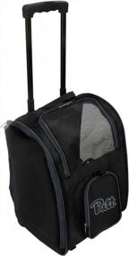 img 3 attached to NCAA Wheeled Pet Carrier - High-Quality Premium Design For Your Furry Friend