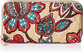 img 4 attached to Vera Bradley Women's Handbags & Wallets - Georgia Signature Flowers Collection, Wallets Included