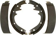 🔧 acdelco gold 17228b drum brake shoe set with bonded design логотип