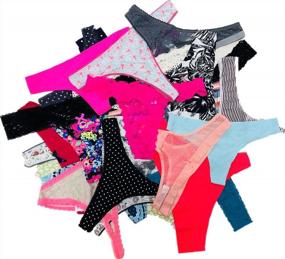 img 2 attached to Assorted Multi-Colored Women'S Panties Pack - Morvia Variety Of Sexy Thongs, Hipster Briefs, G-Strings And Tangas Underwear