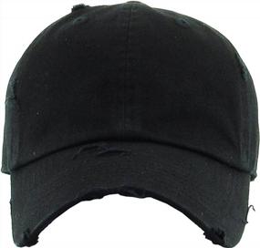 img 2 attached to Unstructured Polo Style Low Profile Baseball Cap With Adjustable Strap - Funky Junque Dad Hat