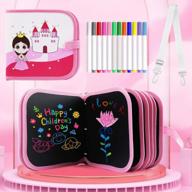erasable drawing pad for kids, princess coloring and activity book for girls and boys ages 3-5, perfect for preschool education, travel games, and airplane activities - aritan toys logo