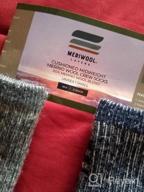 img 1 attached to Stay Warm And Comfortable On Your Next Hike With MERIWOOL Merino Wool Socks - 3 Pairs Of Midweight Cushioned Thermal Socks For Men And Women review by Roberto Garrido