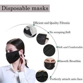 img 2 attached to 🌬️ Breathe Easy with Disposable Breathable Comfortable Pollution Protection!