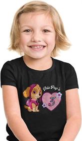 img 1 attached to Birthday Patrol Infant Fitted T Shirt Girls' Clothing : Tops, Tees & Blouses